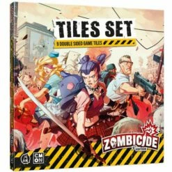 CMON Zombicide: 2nd Edition: Tiles Set-9 Double-Sided Game Tiles