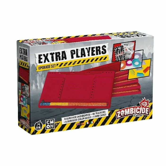 CMON Zombicide: 2nd Edition: Extra Players Upgrade Set 1 CMON Zombicide: 2nd Edition: Extra Players Upgrade Set