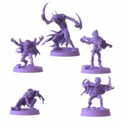 CMON Zombicide: 2nd Edition: Dark Nights Metal Pack #1 -Golden Goblin Games Store cmn zcdpr05 03