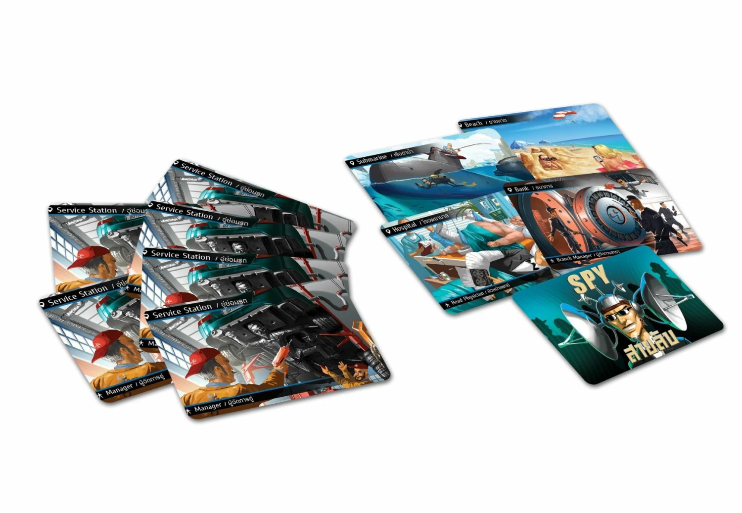 Spyfall (Thai/English Version) 2 Spyfall (Thai/English Version) - Image 2