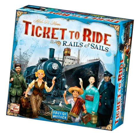 Days Of Wonder Ticket To Ride: Rails & Sails 1 Days Of Wonder Ticket To Ride: Rails & Sails