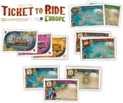 Days Of Wonder Ticket To Ride: Europe: 15th Anniversary Edition -Golden Goblin Games Store dow 1515 03