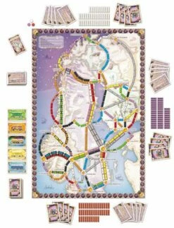 Days Of Wonder Ticket To Ride: Nordic Countries -Golden Goblin Games Store dow 7208 03