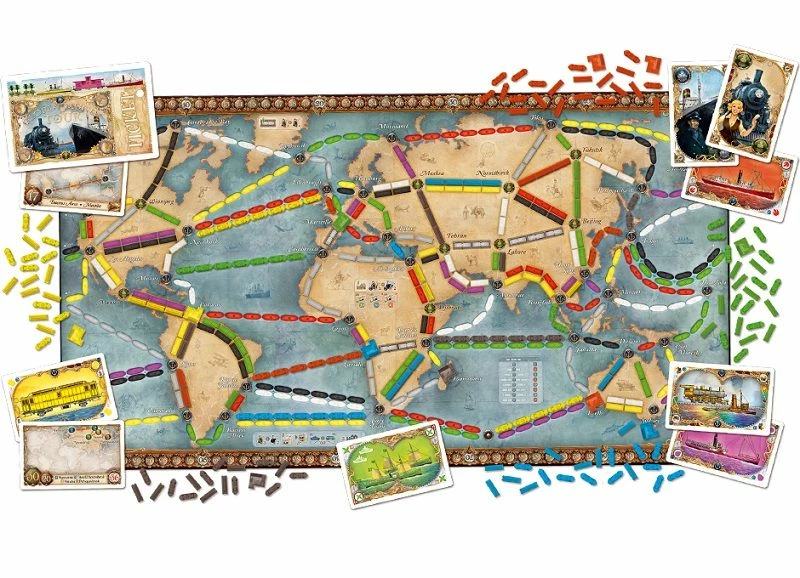 Days Of Wonder Ticket To Ride: Rails & Sails 2 Days Of Wonder Ticket To Ride: Rails & Sails - Image 2