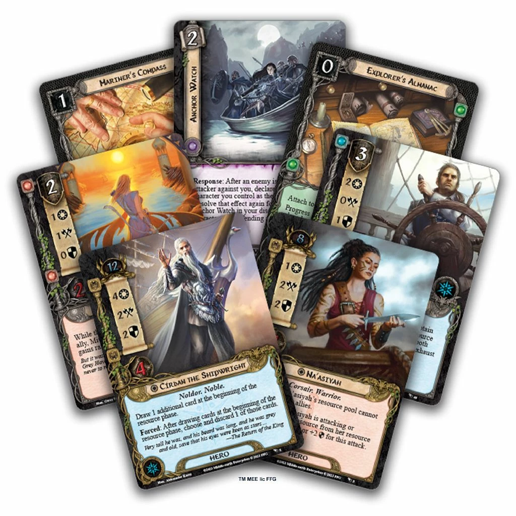 Fantasy Flight Games The Lord Of The Rings: The Card Game: Dream-Chaser Hero Expansion 2 Fantasy Flight Games The Lord Of The Rings: The Card Game: Dream-Chaser Hero Expansion - Image 2