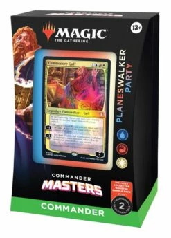 Wizards Of The Coast Magic The Gathering: Commander Masters: Planeswalker Party Commander Deck