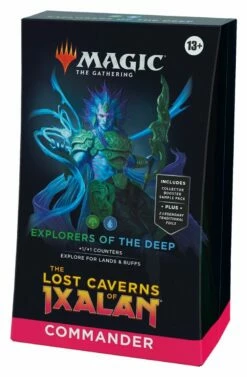 Wizards Of The Coast Magic The Gathering: The Lost Caverns Of Ixalan: Explorers Of The Deep Commander Deck