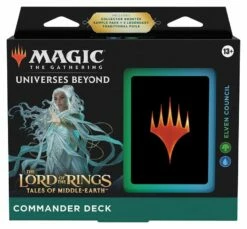 Wizards Of The Coast The Lord Of The Rings: Tales Of Middle-earth: Elven Council Commander Deck