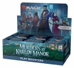 Wizards Of The Coast Magic The Gathering: Murders At Karlov Manor: Play Booster Box