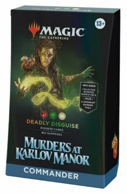 Wizards Of The Coast Magic The Gathering: Murders At Karlov Manor: Deadly Disguise Commander Deck