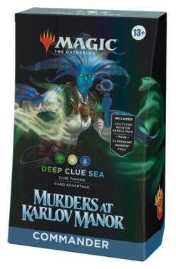 Wizards Of The Coast Magic The Gathering: Murders At Karlov Manor: Deep Clue Sea Commander Deck