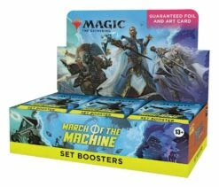 Wizards Of The Coast Magic The Gathering: March Of The Machine: Set Booster Box