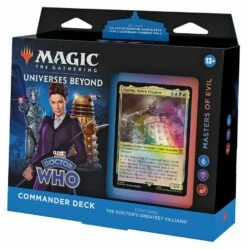 Wizards Of The Coast Magic The Gathering: Doctor Who: Masters Of Evil Commander Deck