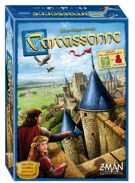 Z-Man Games Carcassonne: New Edition 1 Z-Man Games Carcassonne: New Edition